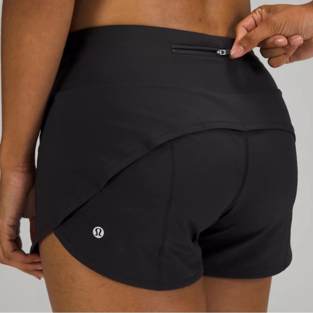 Lululemon Mid Rise Speed Up Liner 4” short size 6